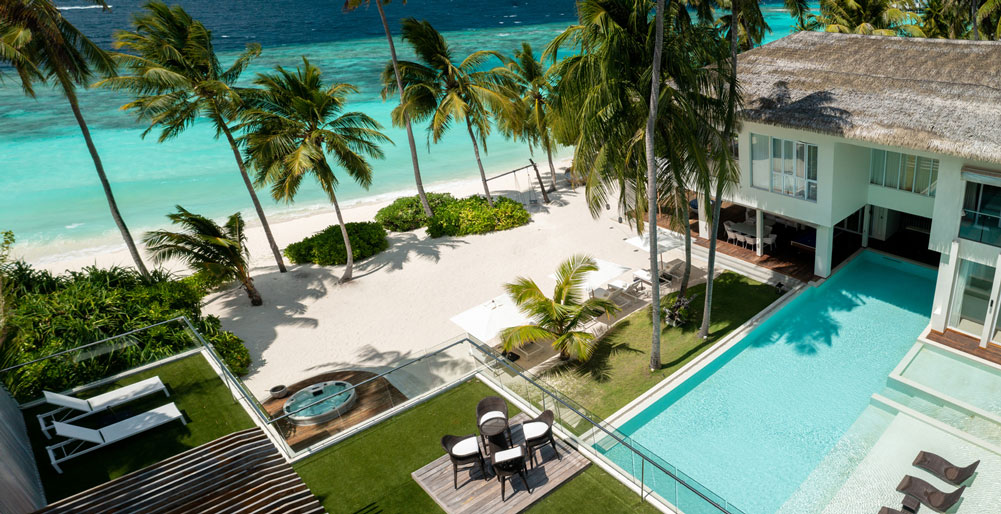 Amilla Beach Residences - The Amilla Estate - Aerial shot